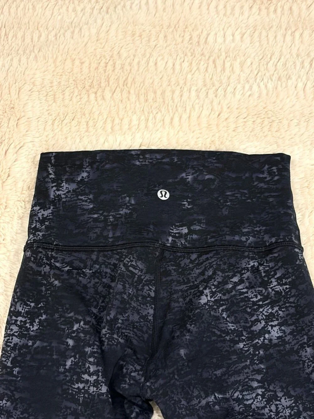 Lululemon Align High Rise Leggings Size 2 Incognito Camo Gray Black‎ Athleisure